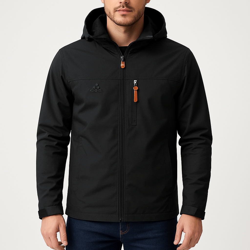 Luminovi | Waterproof Hooded Rain Jacket-Men's Sweater