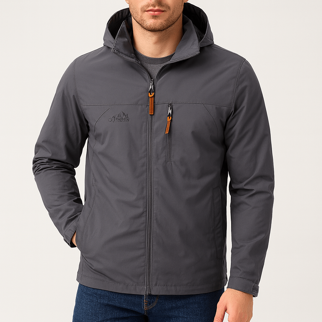 Luminovi | Waterproof Hooded Rain Jacket-Men's Sweater