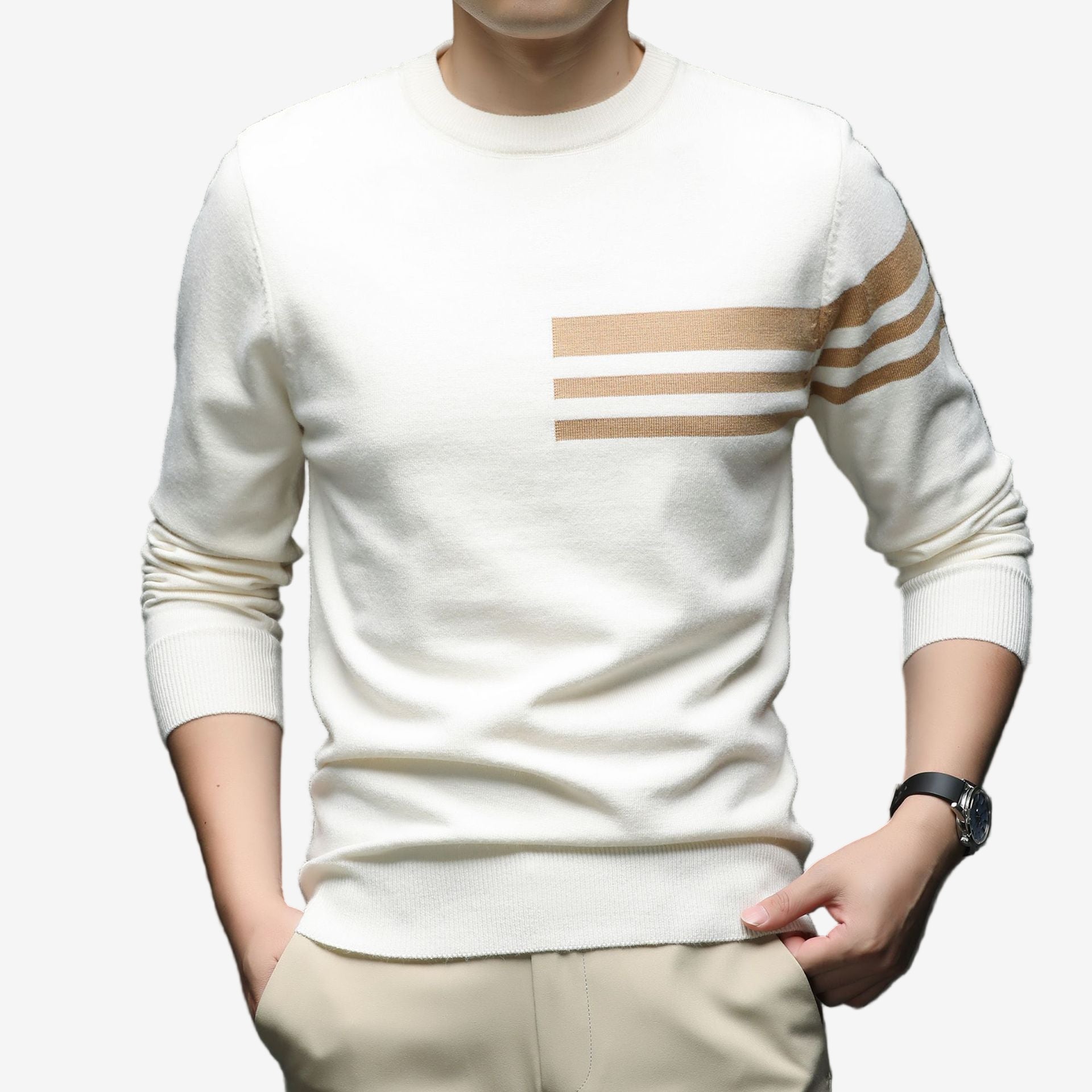 Simeon - Stilvoller, warmer Strickpullover für Herren-Men Fashion