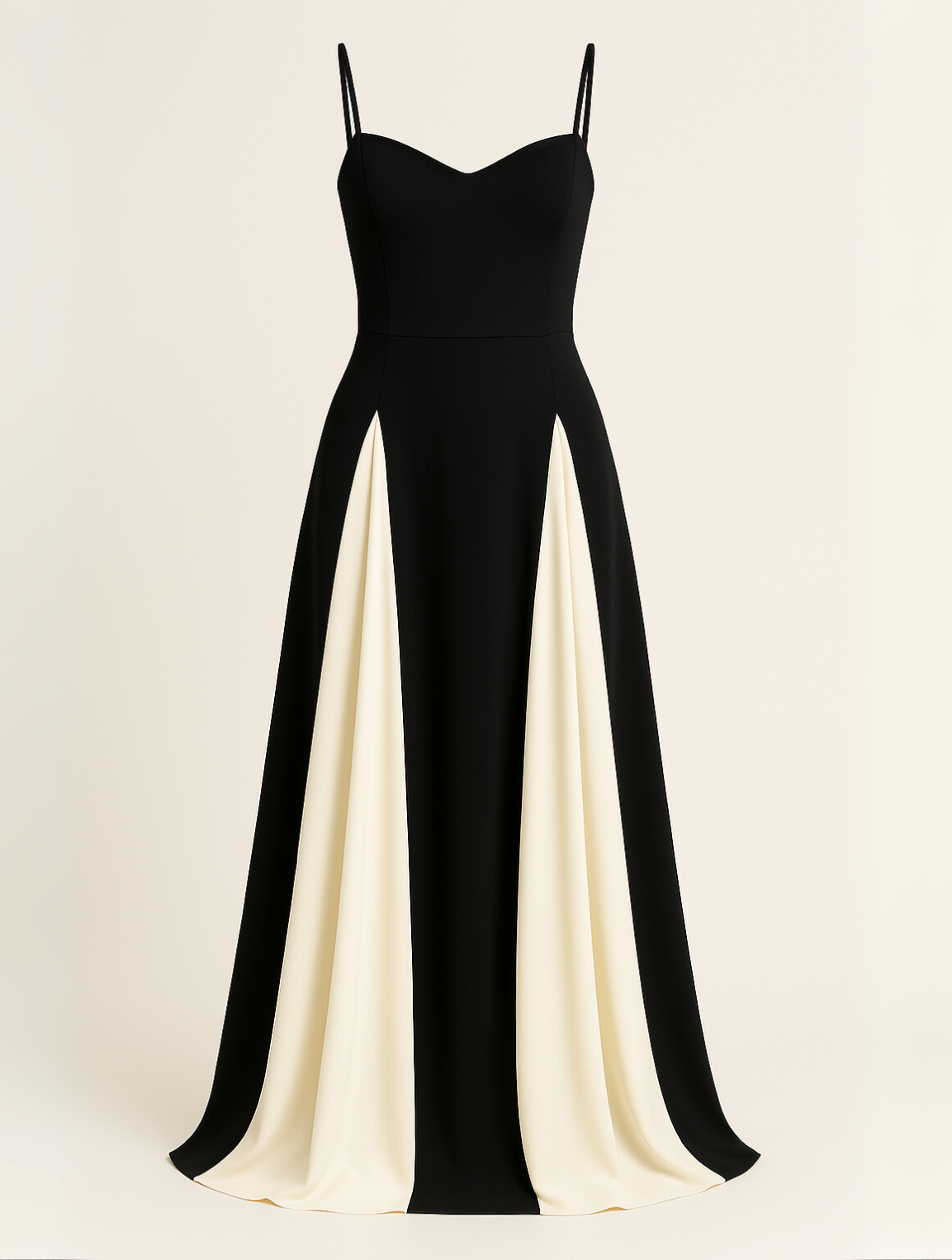 Charlotte | Portofino Elegant Contrast Panel Dress - Image 5