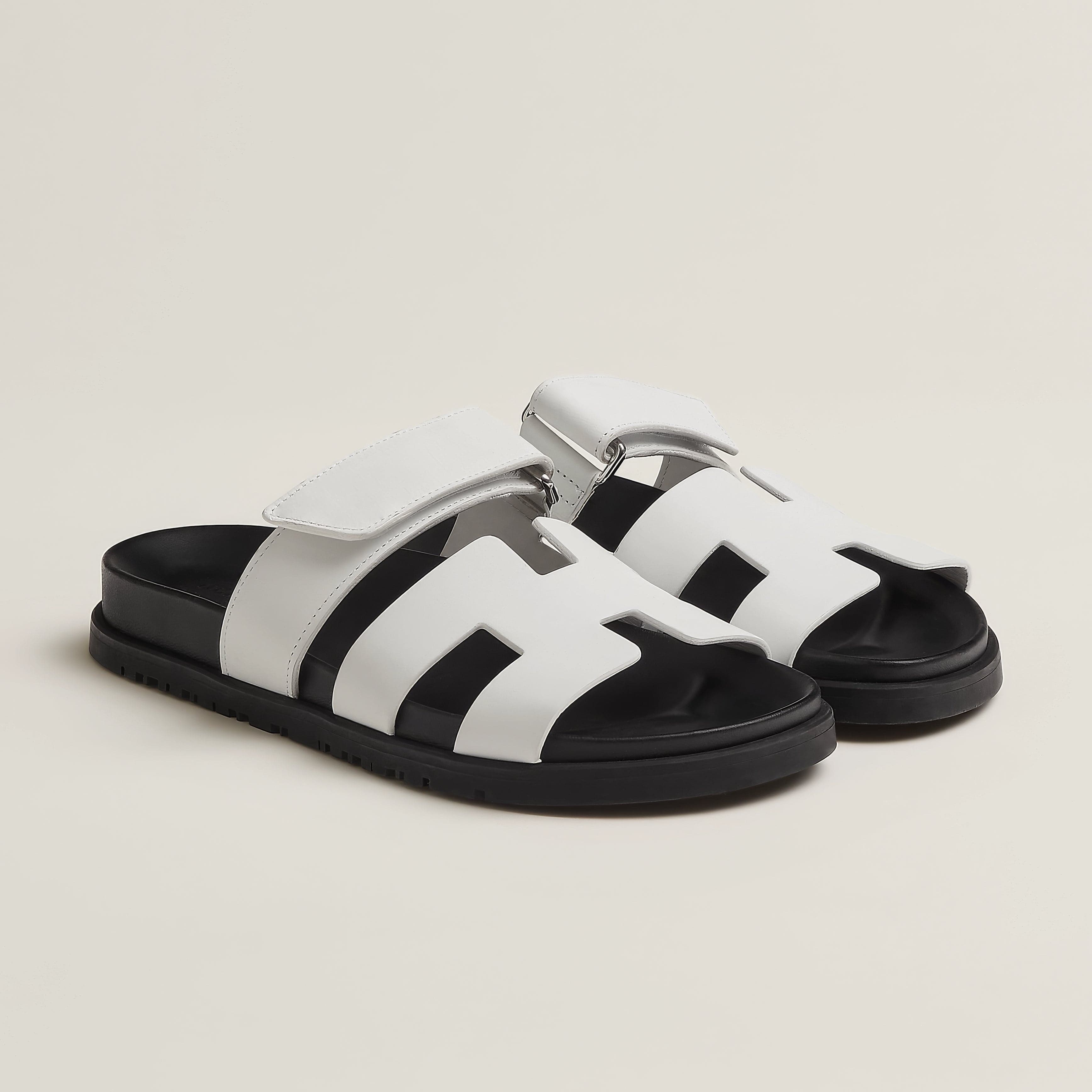 Women's Slip-On Sandals with Broad Straps and Flat Sole, Minimalist Casual
