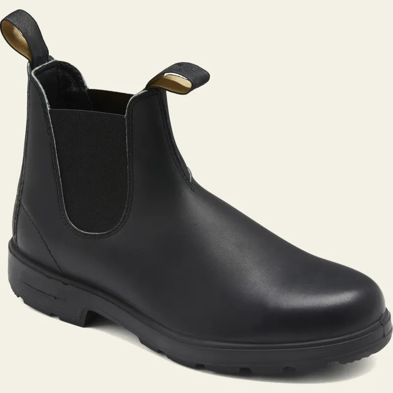 Chelsea Boots for Women with Elastic Side Panels and Cushioned Insole, Rubber Grip Outsole