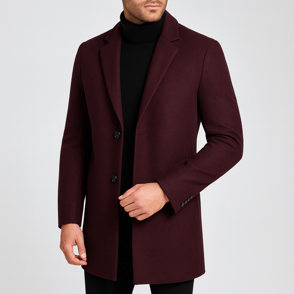 Luminovi | Classic Wool Blend Coat