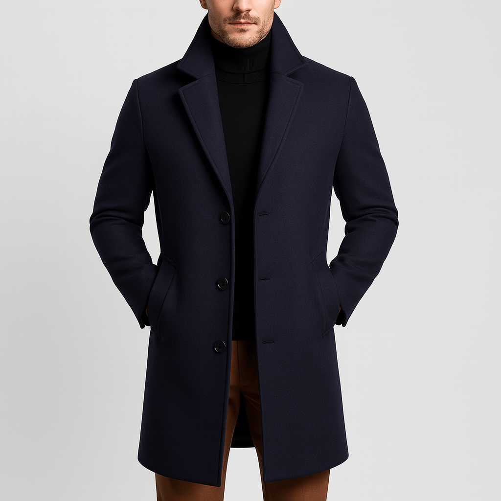 Luminovi | Tailored Classic Overcoat