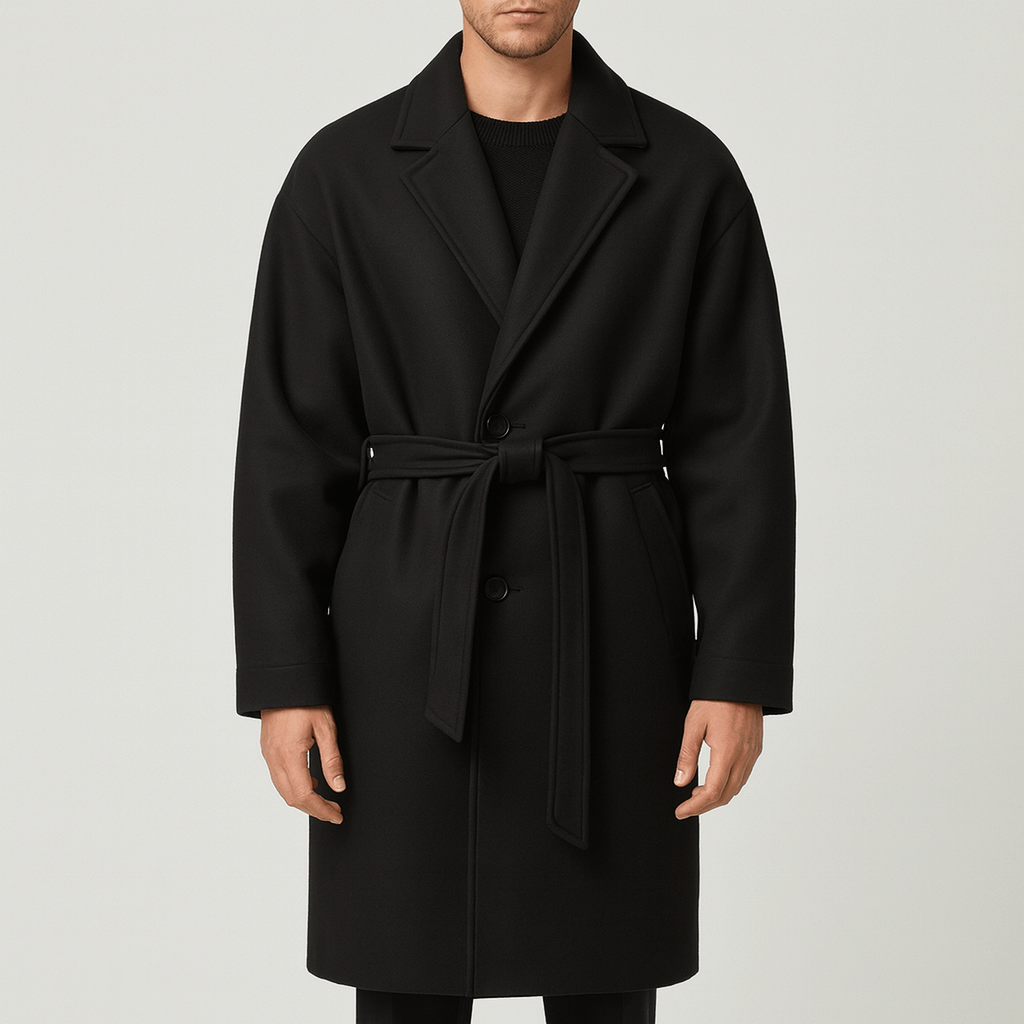 Luminovi | Tailored Wool Overcoat