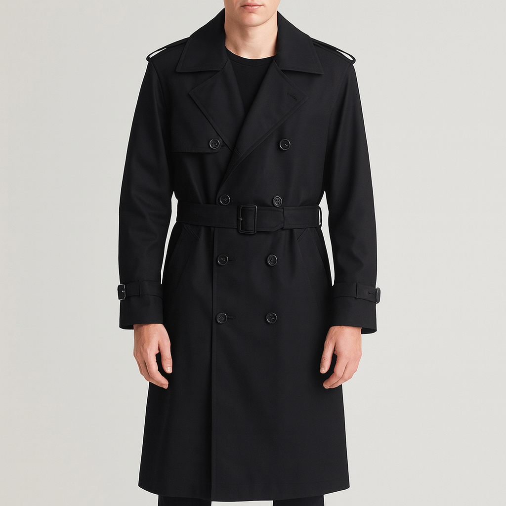 Luminovi | Cotton Blend Trench Coat
