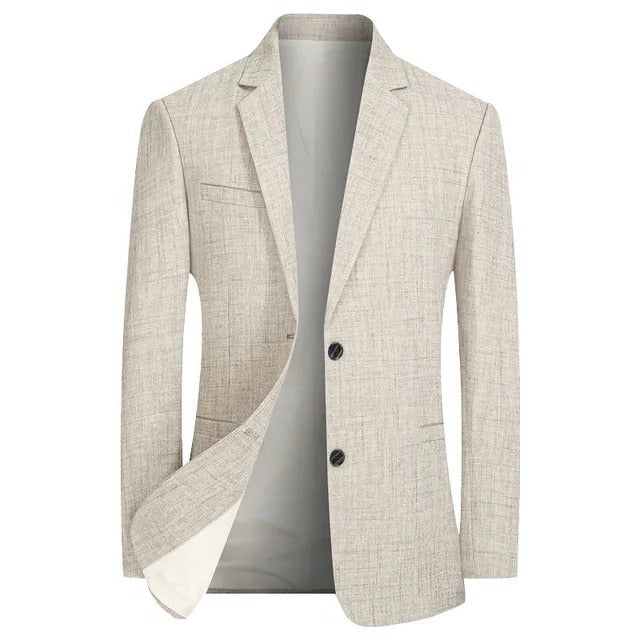 Slim Fit Blazer with Single Breasted Front and Vintage Tailoring