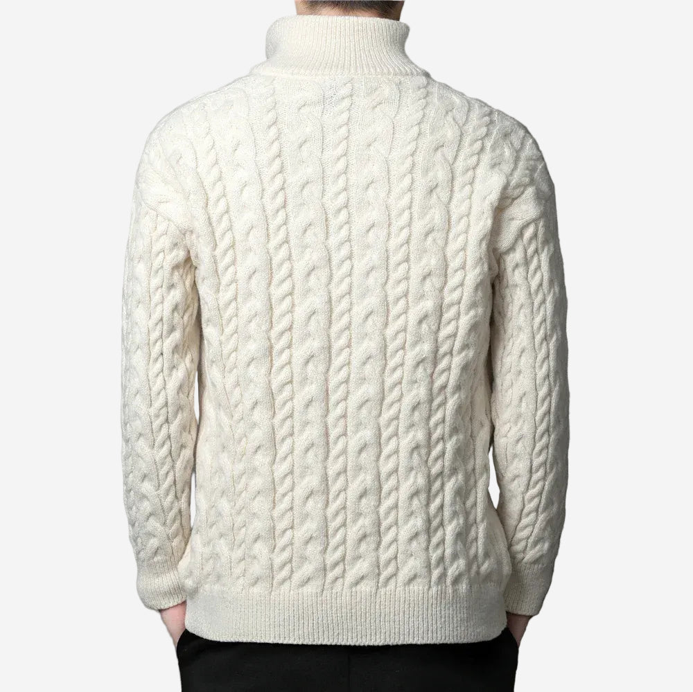 LUMINOVI | Wool Blend Cardigan Jacket
