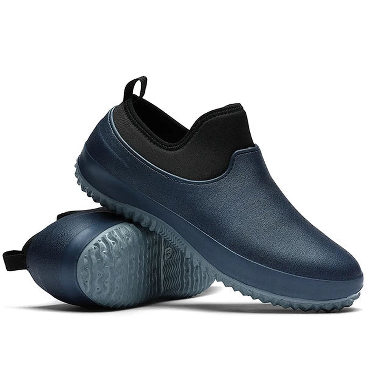 Cushioned Safety Work Shoes with Slip Resistant Grip and Steel Toe Protection