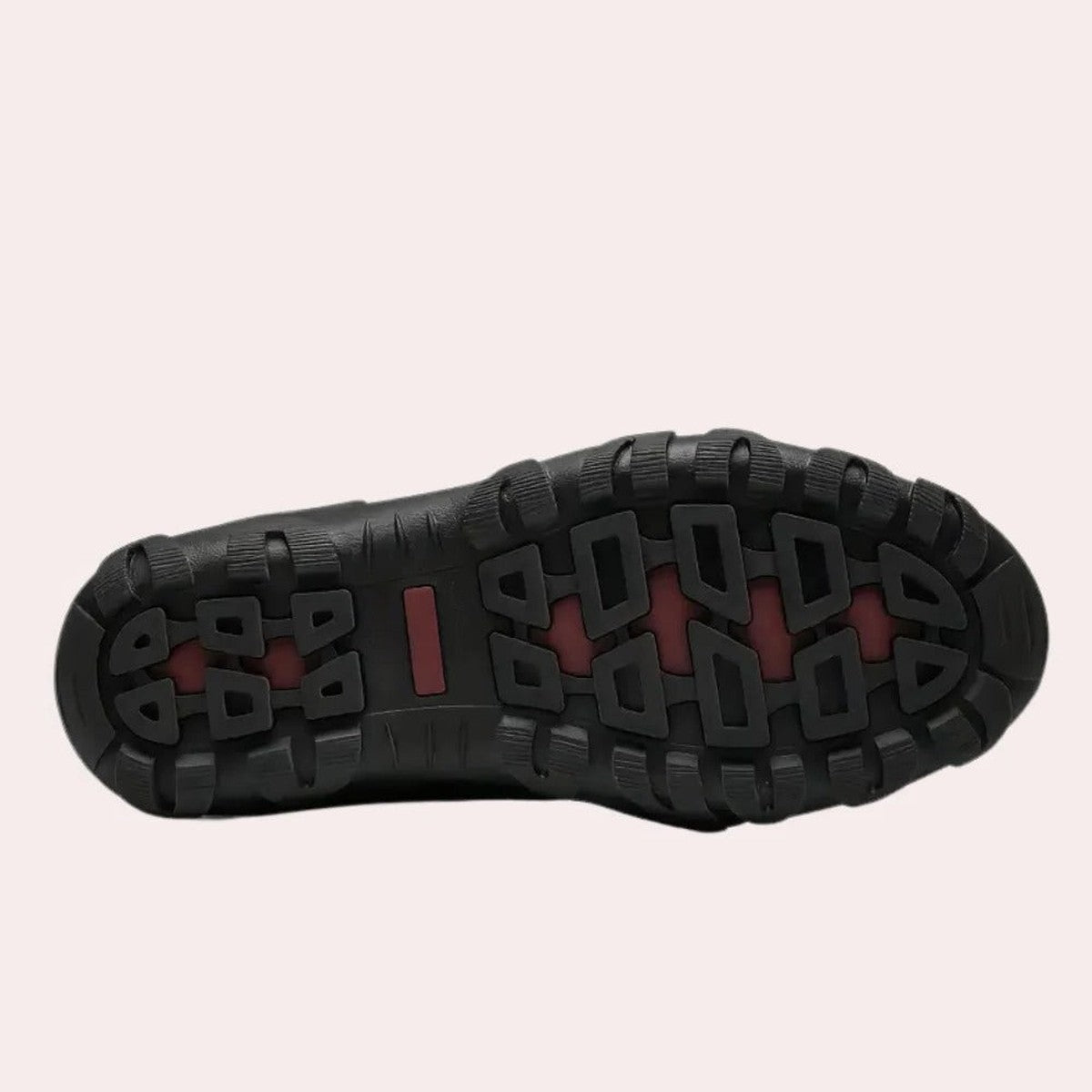 Men Winter Snow Boots with Warm Fleece Lining and Non Slip Soles