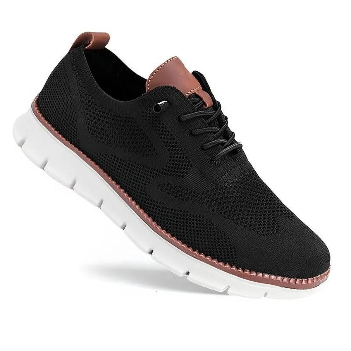 Men Casual Canvas Walking Shoes with Breathable Upper and Cushioned Sole