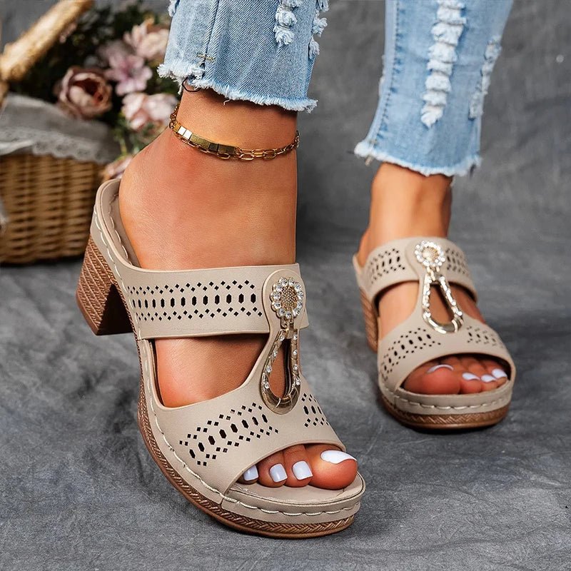 Womens Open Toe Orthopedic Sandals with Arch Support and Breathable Design