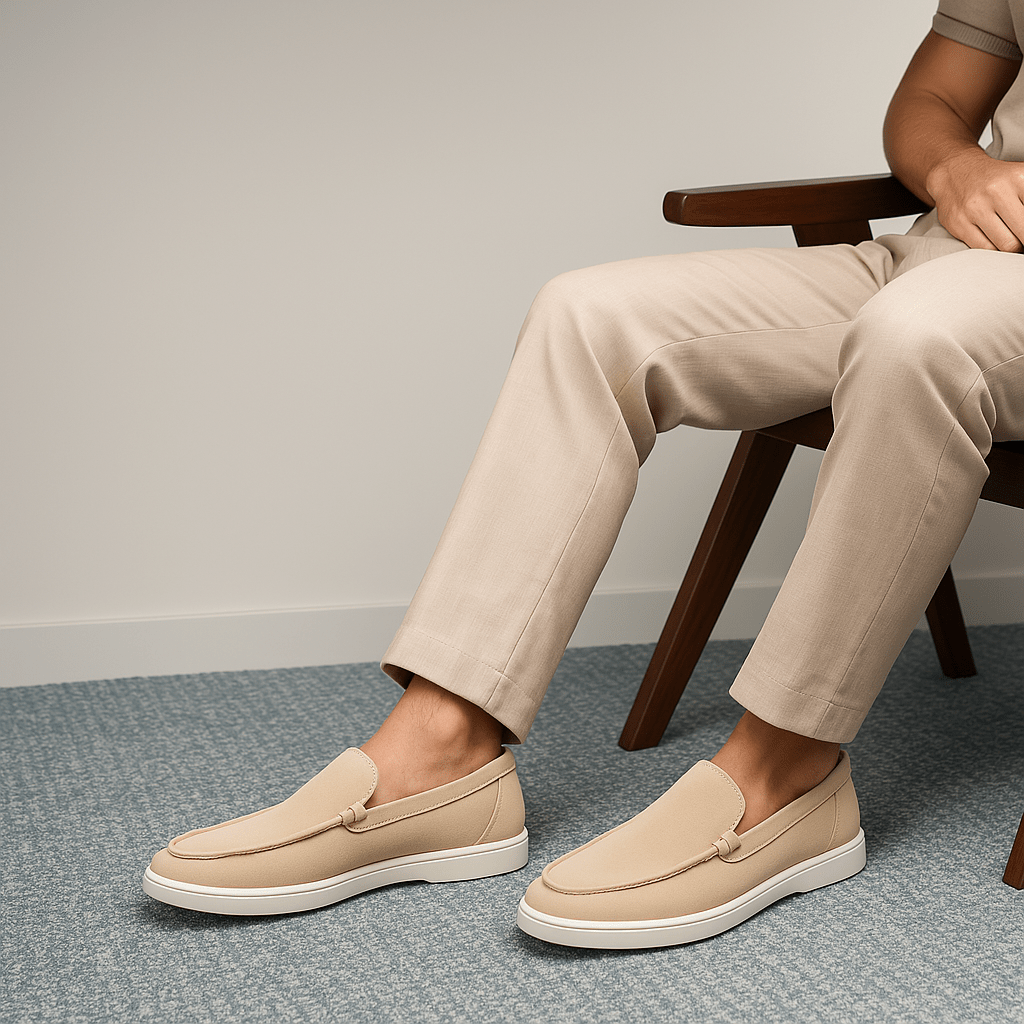 LumiNovi | The Low Suede Loafers