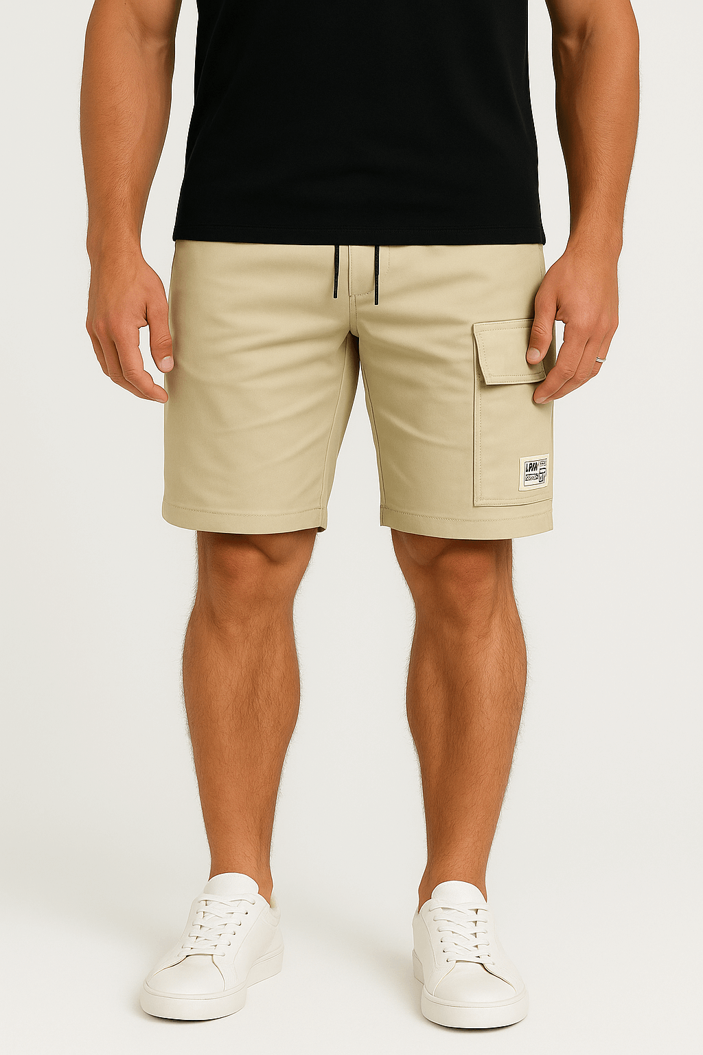 LumiNovi | Cargo Shorts Elastic Fit