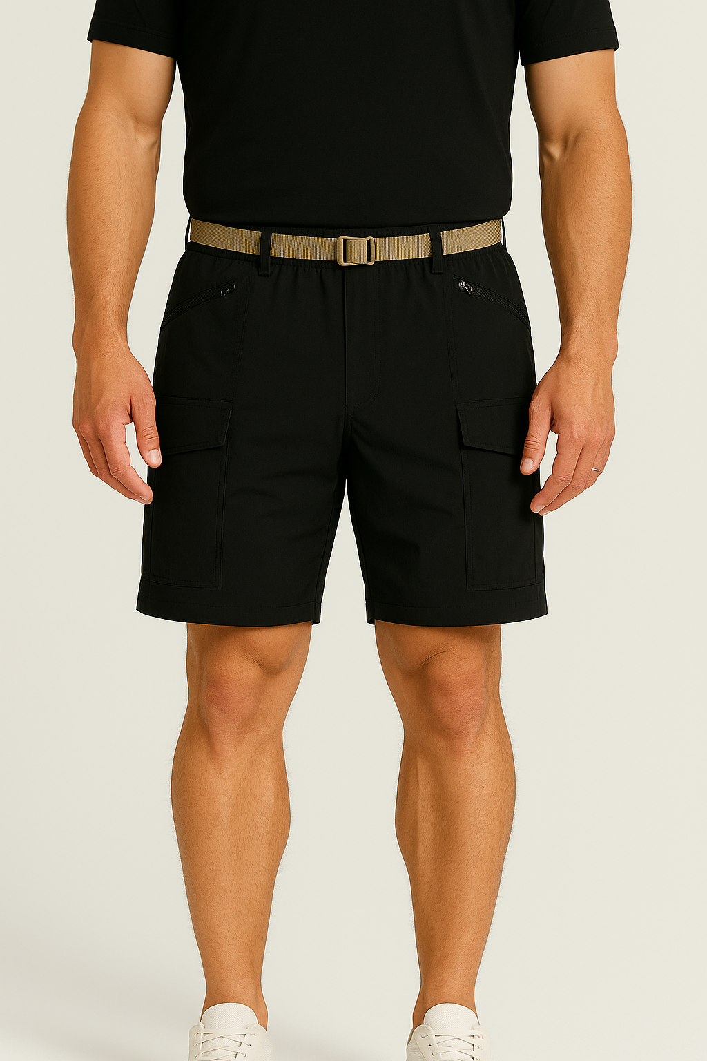 LumiNovi | QuickDry Cargo Shorts Stretch Fit