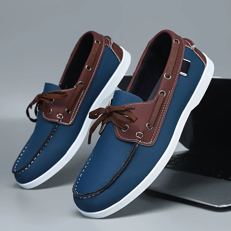 Callum Leather Loafers-Shoes