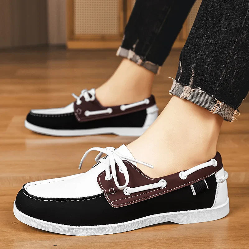 Callum Leather Loafers-Shoes