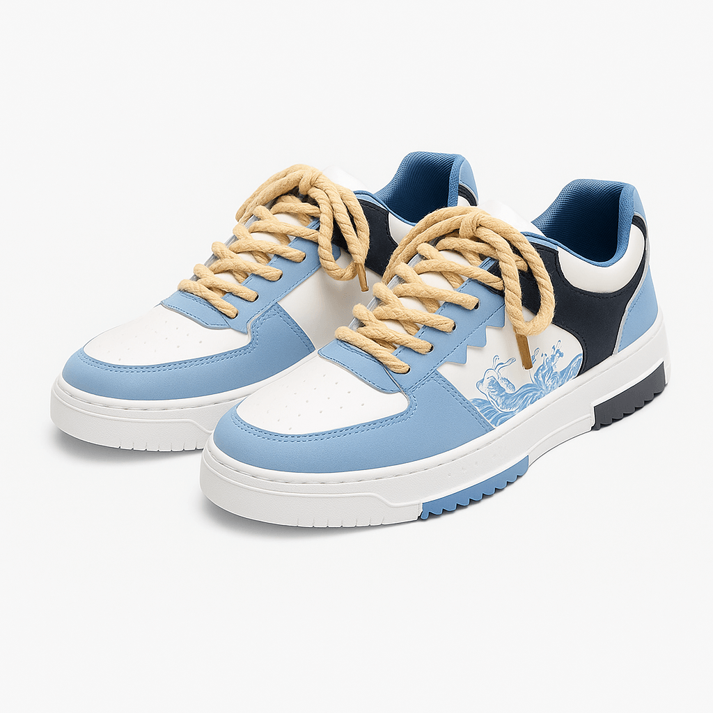 LumiNovi | Urban Lace-Up Sneakers