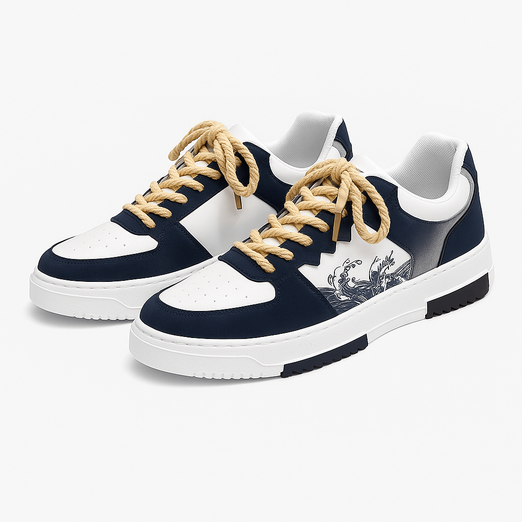 LumiNovi | Urban Lace-Up Sneakers