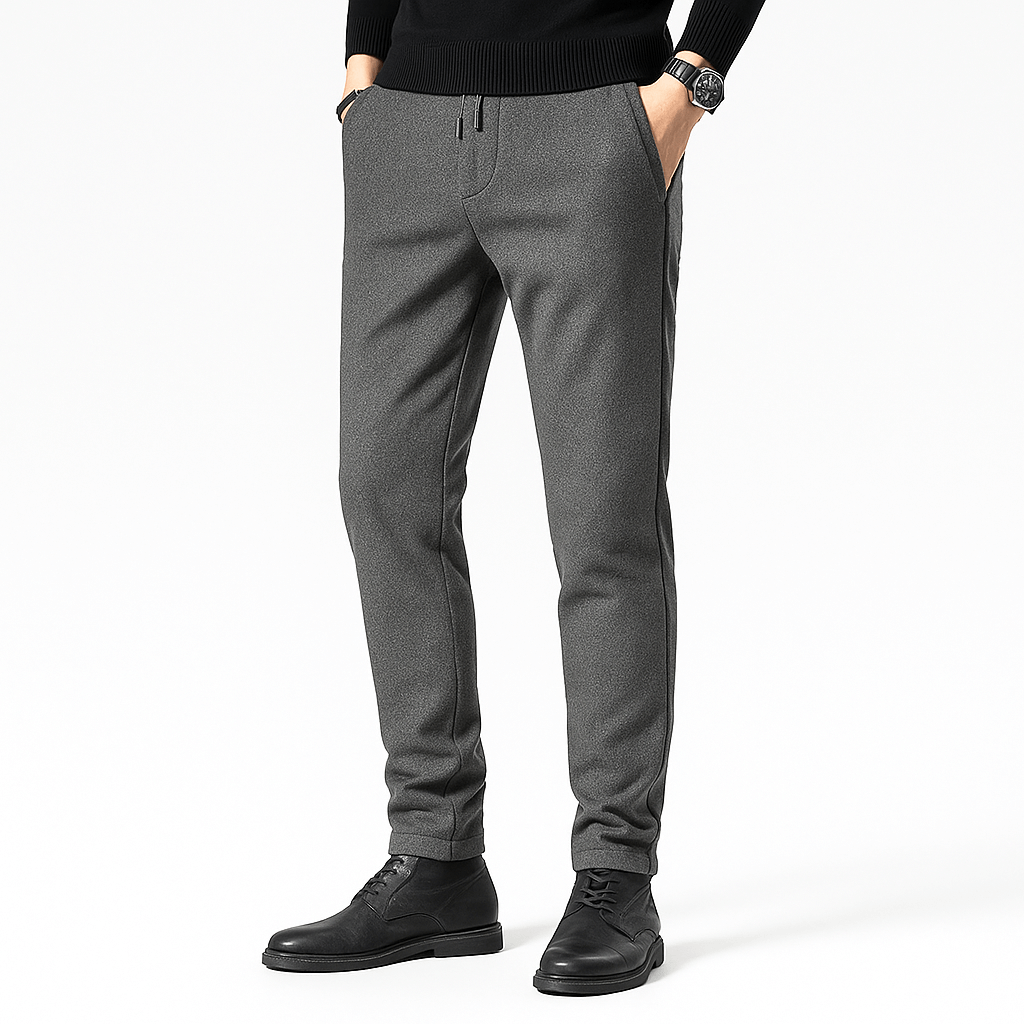 Luminovi | Tapered Drawstring Pants
