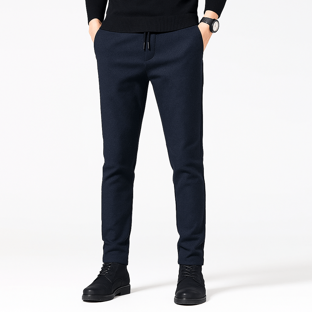 Luminovi | Tapered Drawstring Pants