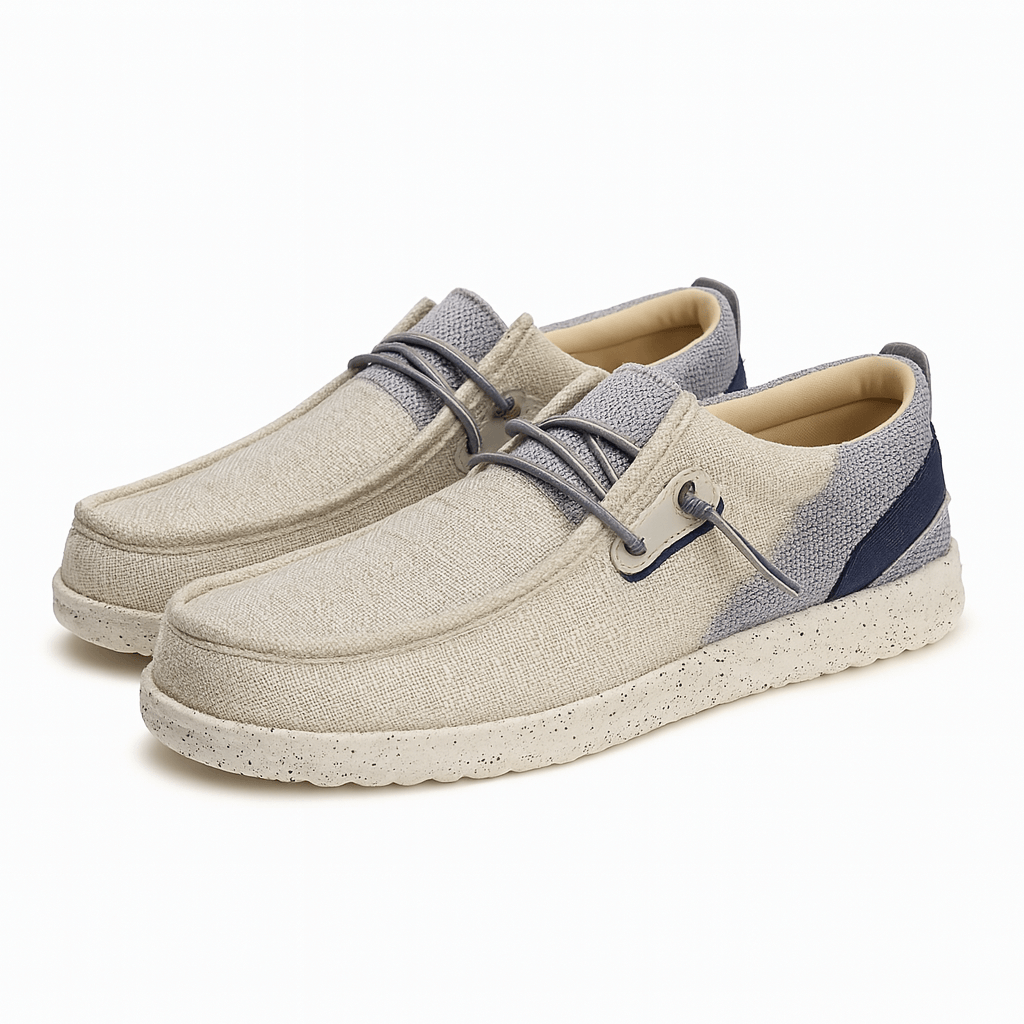 Luminovi | Textured Canvas Sneakers