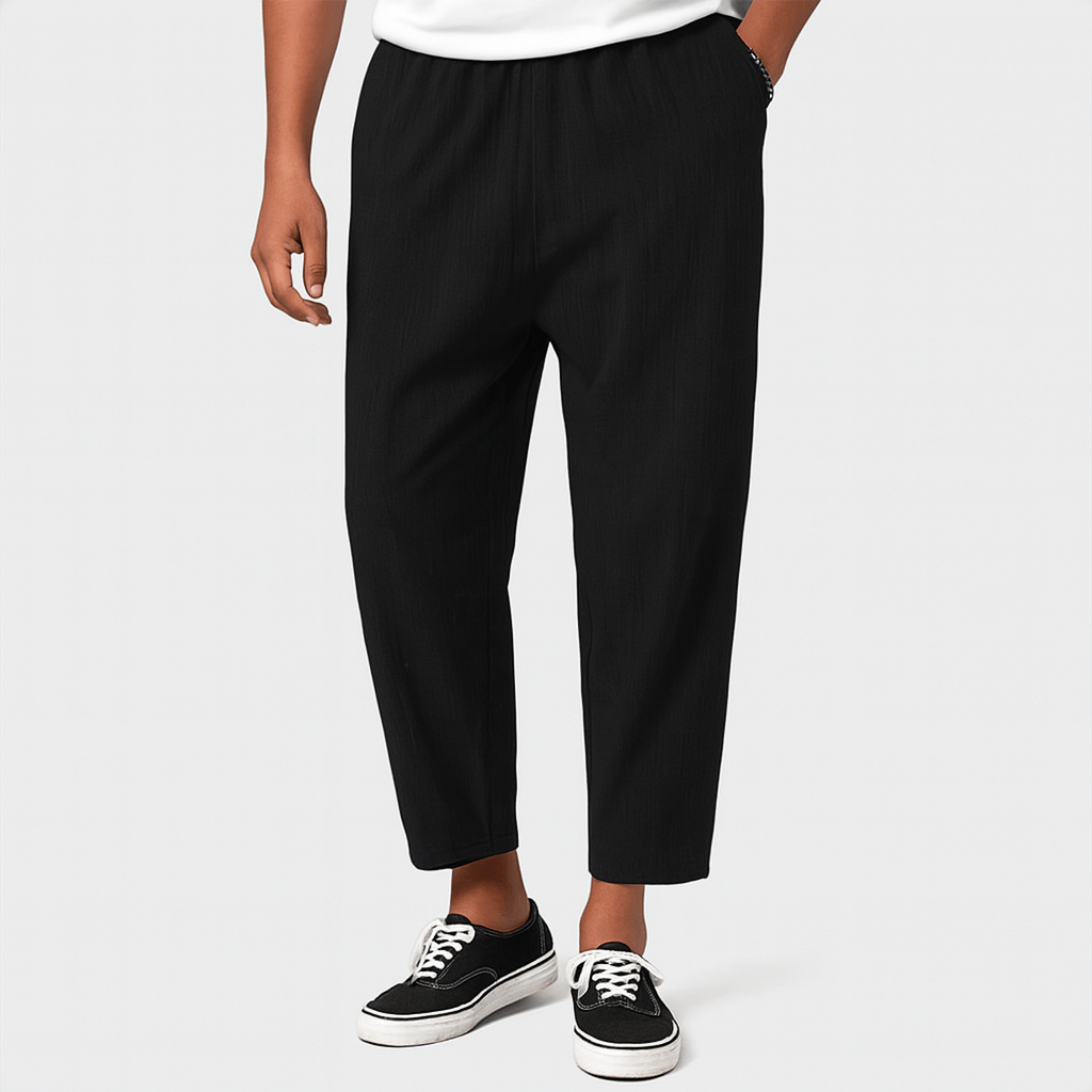 Luminovi | Relaxed Draped Trousers