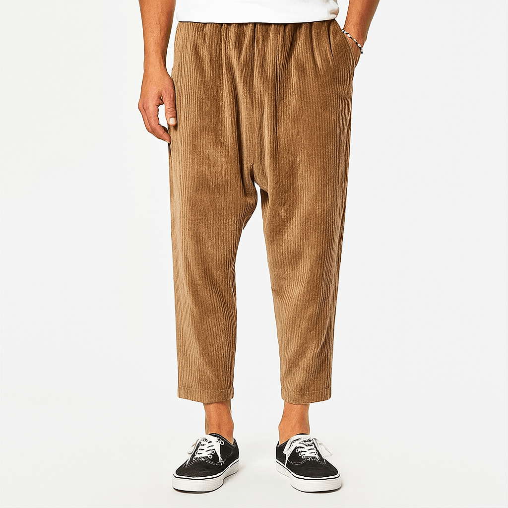 Luminovi | Relaxed Draped Trousers