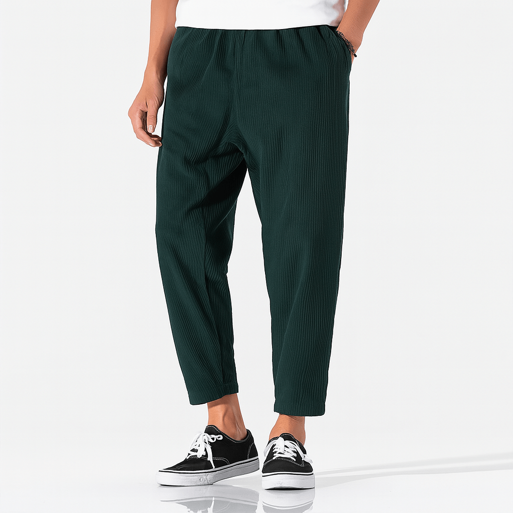 Luminovi | Relaxed Draped Trousers