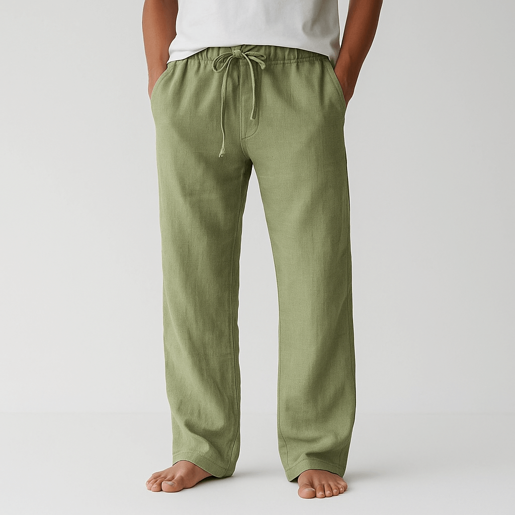 Luminovi | Relaxed Linen Lounge Pants
