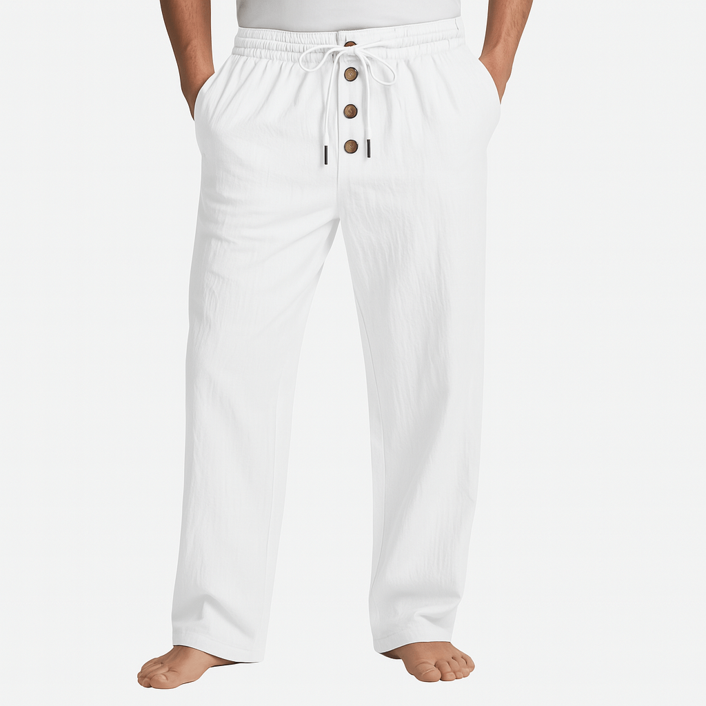 Luminovi | Linen Drawstring Pants