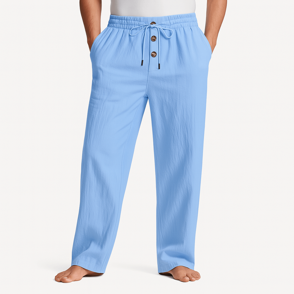 Luminovi | Linen Drawstring Pants