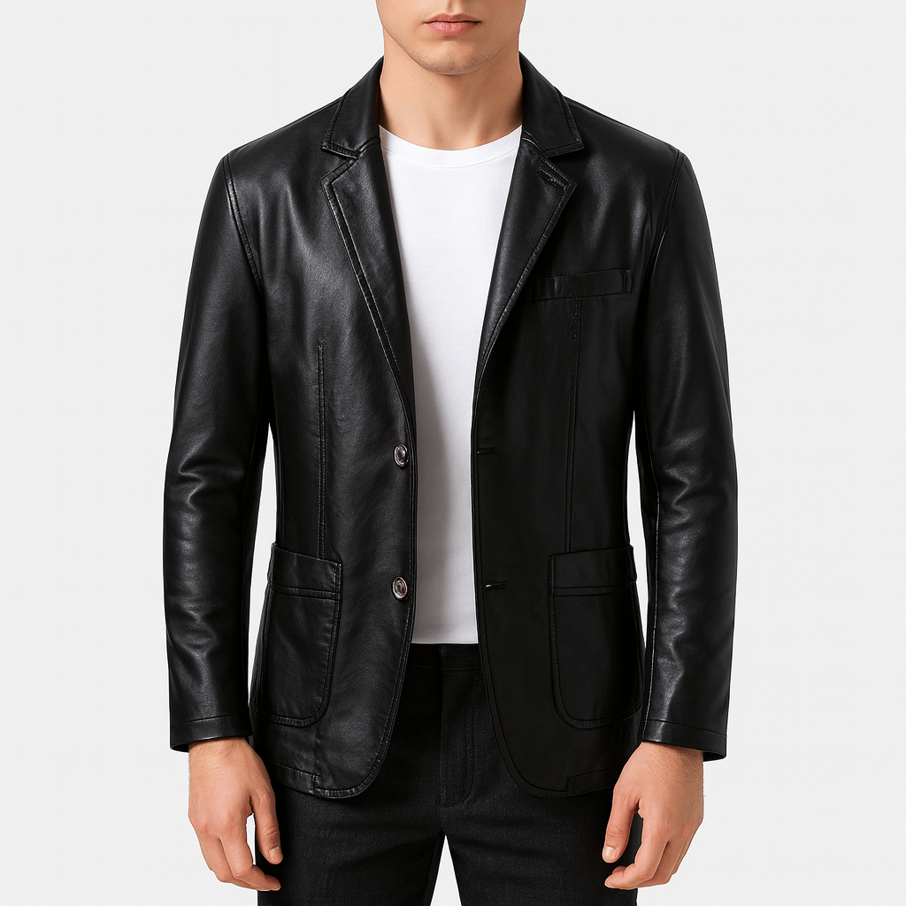 LUMINOVI | Tailored Leather Jacket