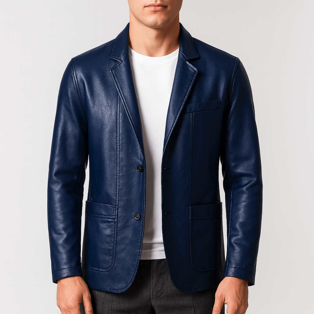 LUMINOVI | Tailored Leather Jacket
