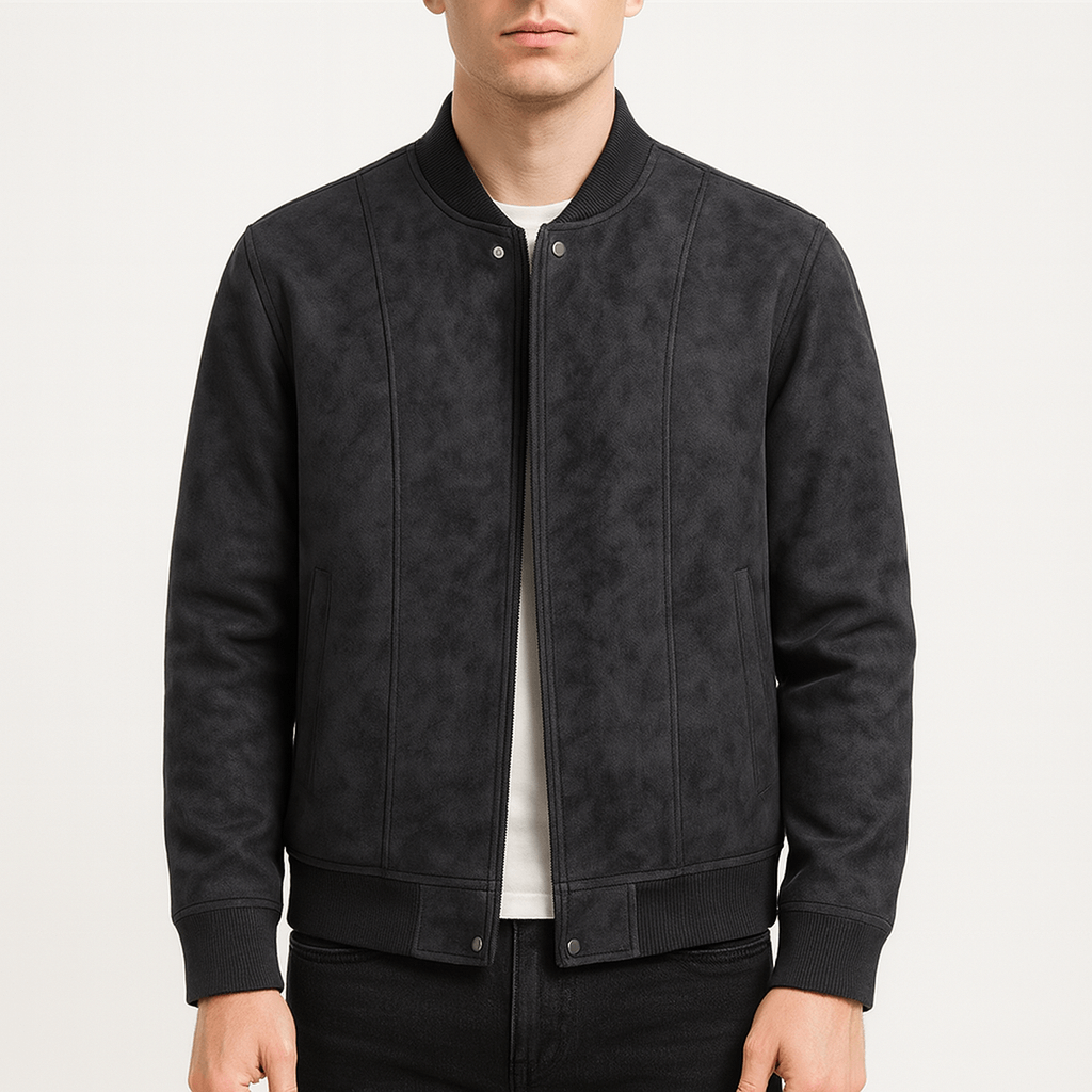 Luminovi | Deerskin Bomber Jacket