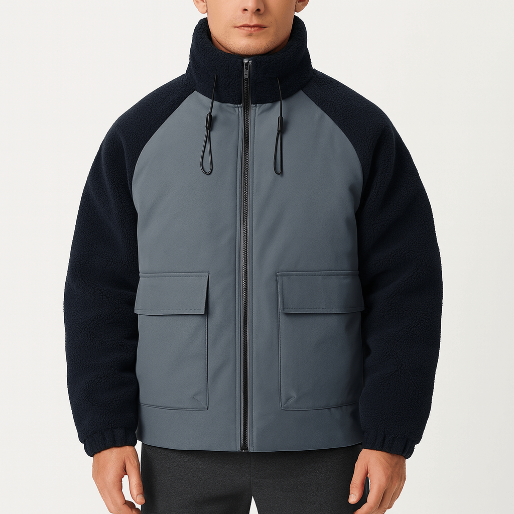 LUMINOVI | Lamb Wool Parka Jacket