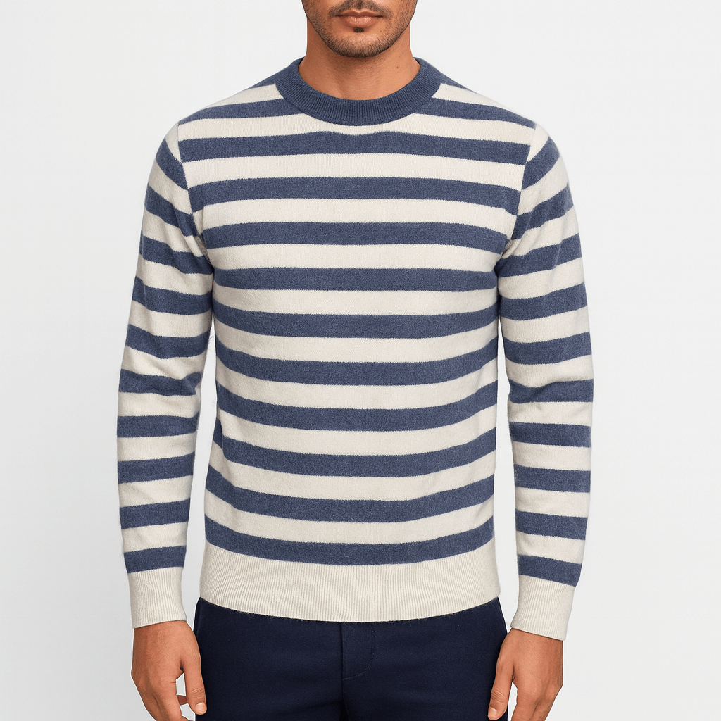 Luminovi | Wool Stripe Sweater