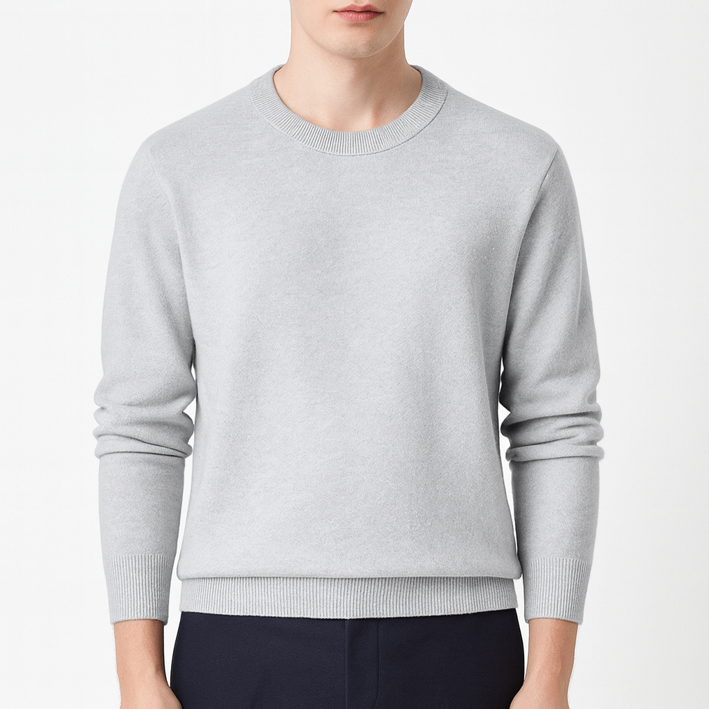 Luminovi | Wool Crewneck Sweater