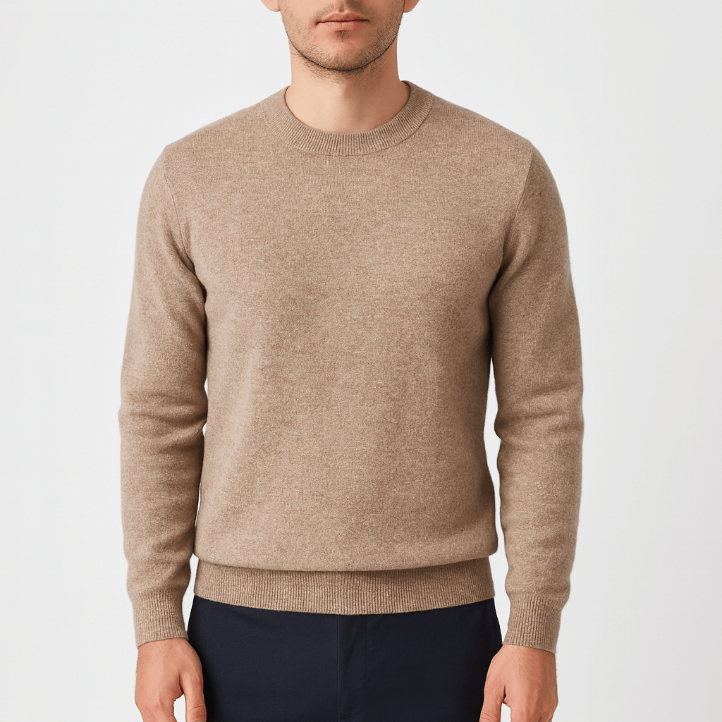 Luminovi | Wool Crewneck Sweater