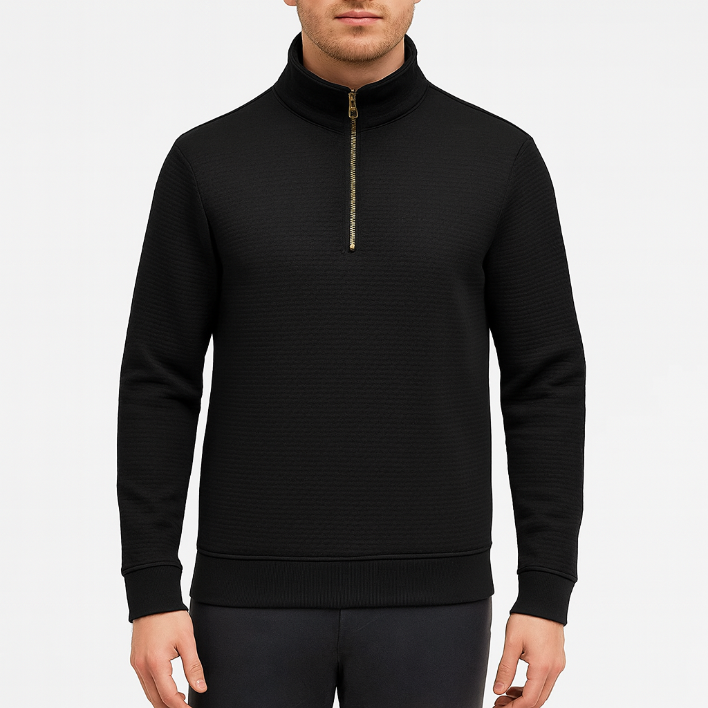 LUMINOVI | Jacquard Knit Pullover