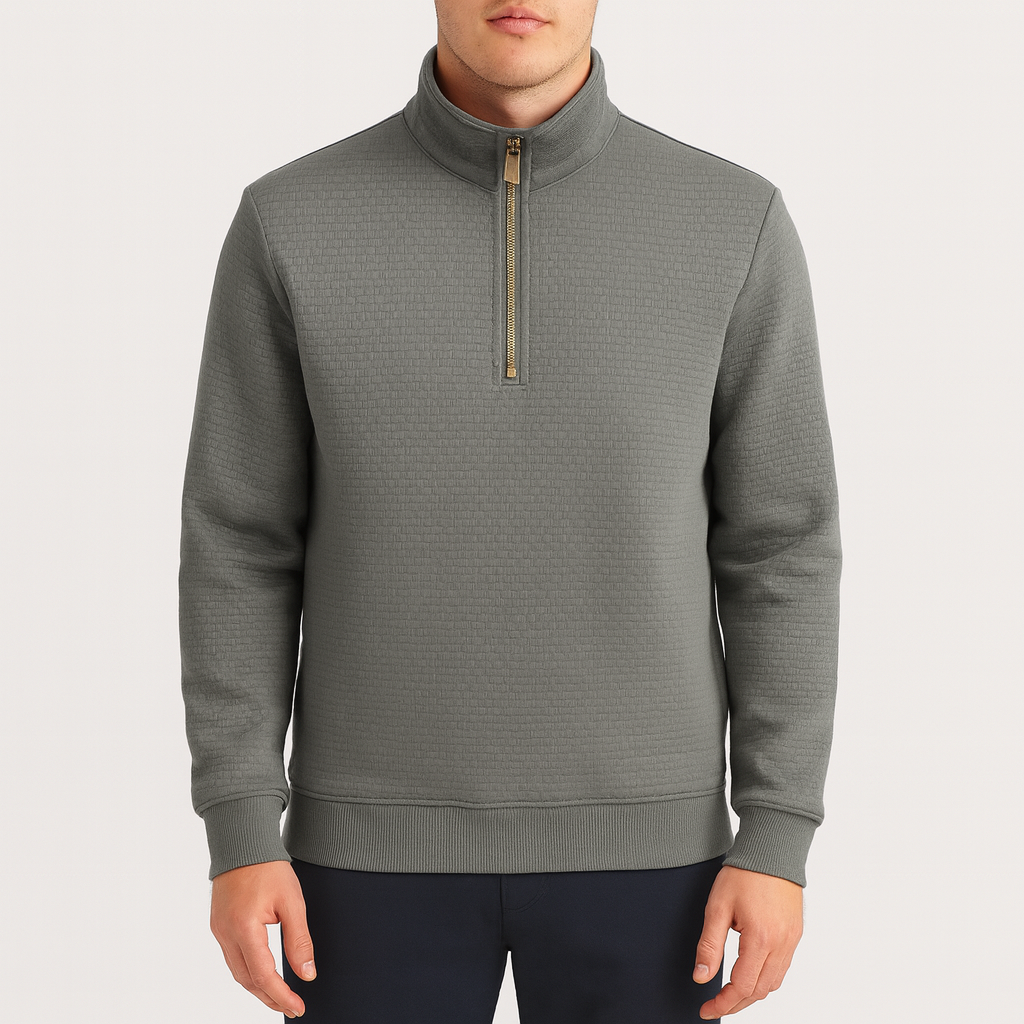 LUMINOVI | Jacquard Knit Pullover