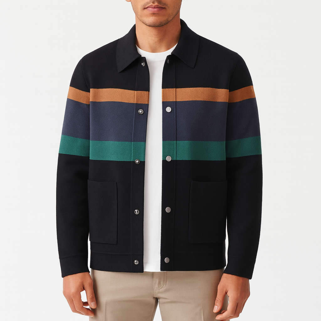 LUMINOVI | Cotton Blend Cardigan