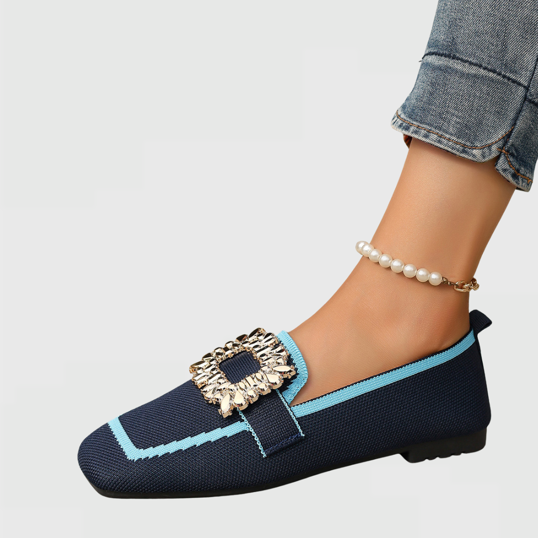 Orthopedic Loafers for Women with Arch Support and Shock-Absorbing Sole