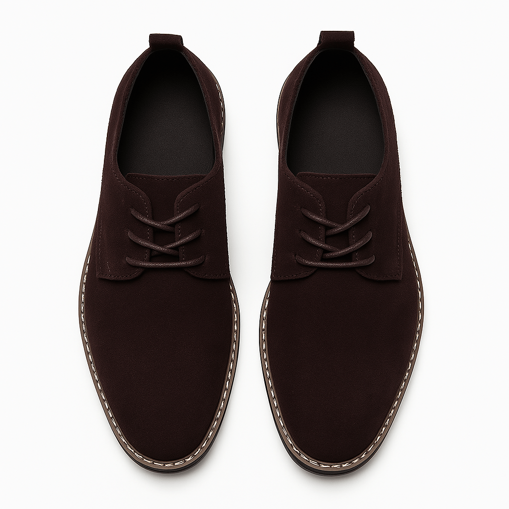 LumiNovi | The Suede Oxford Loafers