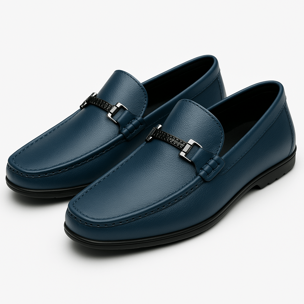 LumiNovi | The Business Leather Loafers