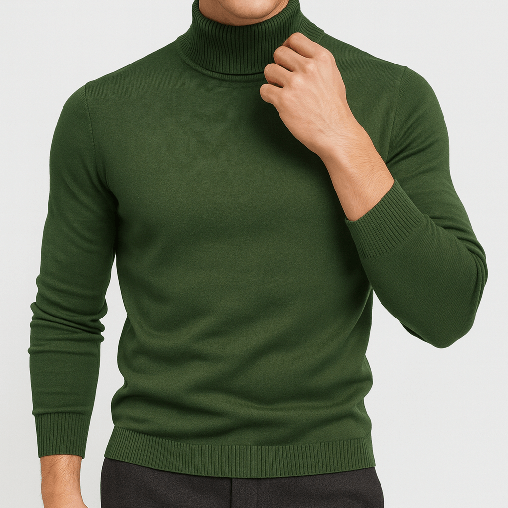 Luminovi | Turtleneck Knit Jumper