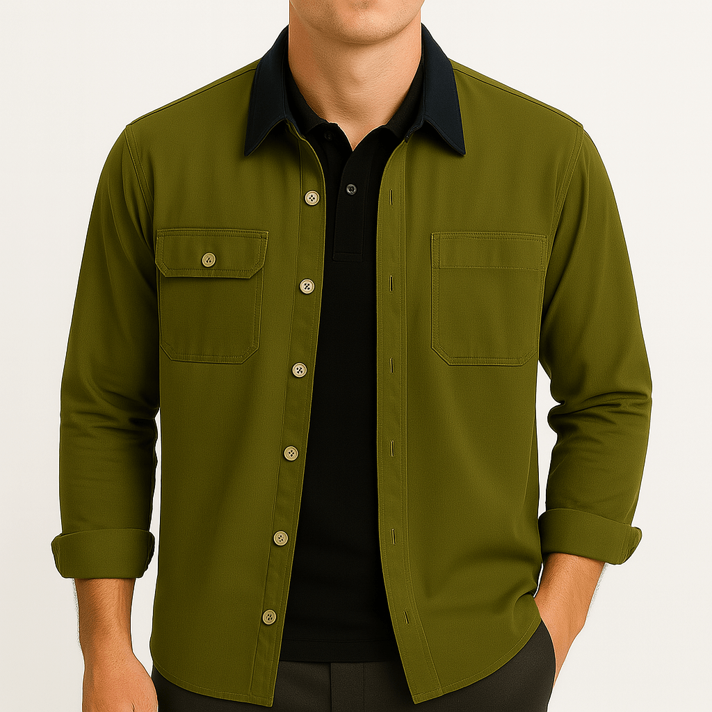 LumiNovi | Colorblock Shirt