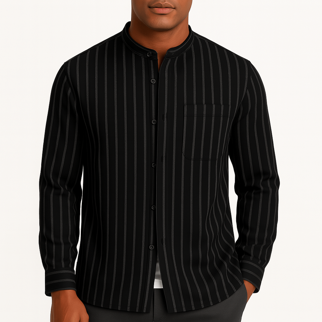 LumiNovi | Cotton-Linen Shirt