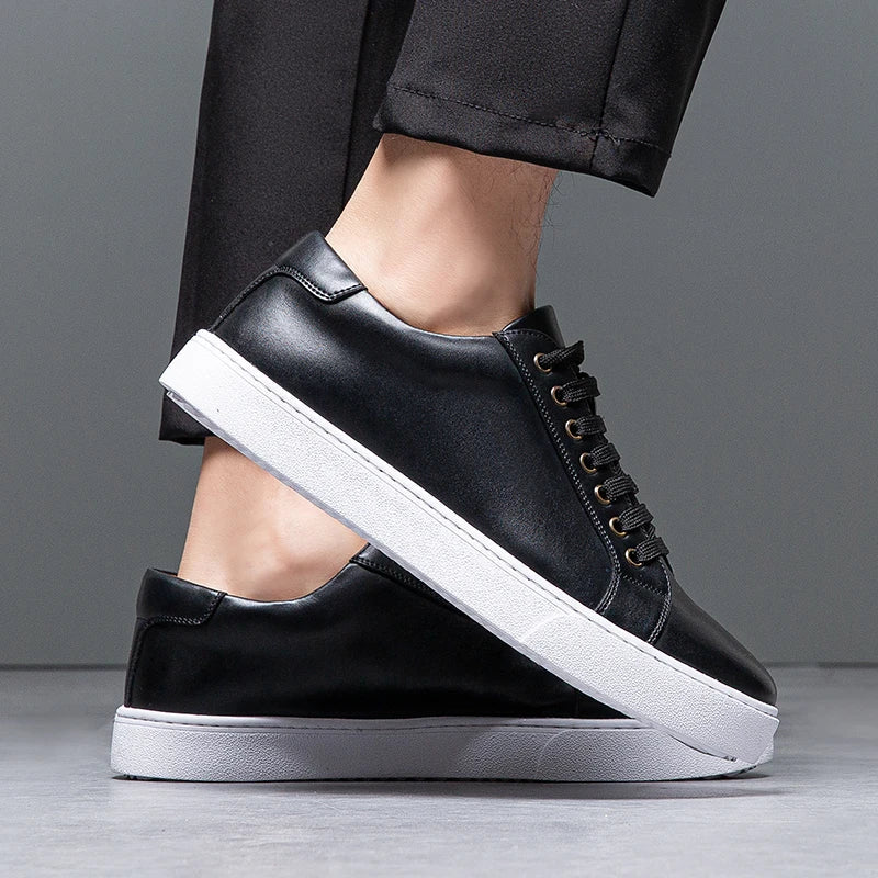 LumiNovi | Maver Leather Sneakers