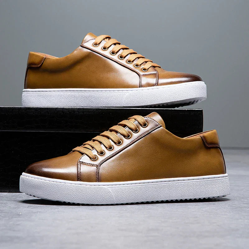 LumiNovi | Maver Leather Sneakers